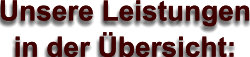 Unsere Leistungen in der �bersicht: